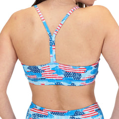 Move Free Bra | Camo Flag