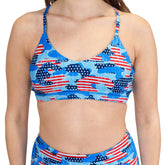 Move Free Bra | Camo Flag