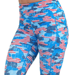 Camo Flag Leggings