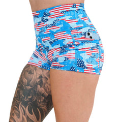 Shorts | Camo Flag