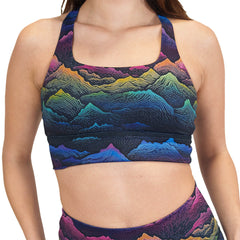 Longline Bra | Summit Glow