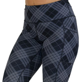 Monochrome Plaid Leggings
