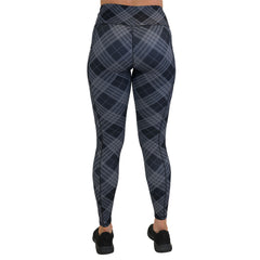 Monochrome Plaid Leggings
