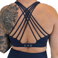 Butterfly Back Bra | Navy