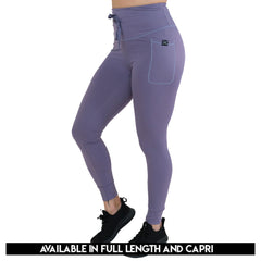 Omni Leggings | Purple Ash