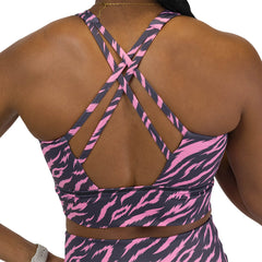 Longline Bra | Pink Prowl