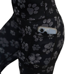 Paws Off Leggings | Shadow