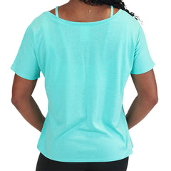 Slouchy Tee | Turquoise