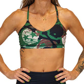 Move Free Bra | Camo Skull