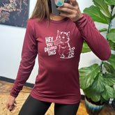 Long Sleeve Tee | Hey You Dropped This