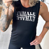 Inhale Exhale Muscle Tank