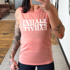 Inhale Exhale Muscle Tank