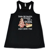 Torn Between Looking Like A Snack And Eating One (With Tree Cakes) Shirt