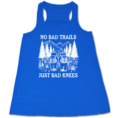 No Bad Trails Just Bad Knees Shirt