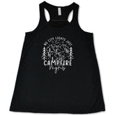 No City Lights Just Campfire Nights Shirt