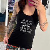 Not All Who Wander Are Lost Some Are Looking For Cool Rocks Shirt