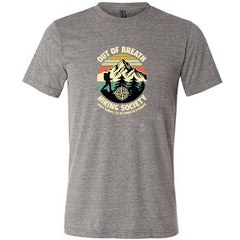 Out Of Breath Hiking Society Shirt Unisex