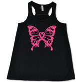 Pink Ribbon Butterfly Shirt