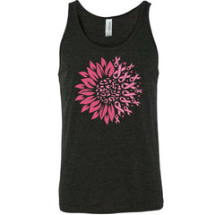 Pink Ribbon Sunflower Shirt Unisex