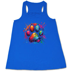 Paw Rainbow Paint Shirt