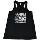 Remember To Look Both Ways Shirt