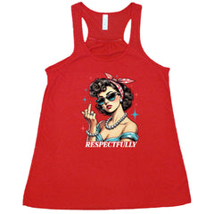 Respectfully Middle Finger Shirt