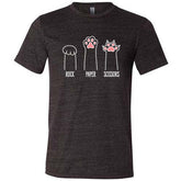 Rock Paper Scissors Cat Paws Shirt Unisex