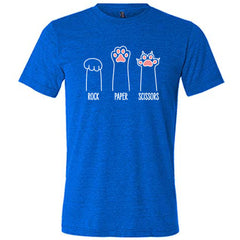 Rock Paper Scissors Cat Paws Shirt Unisex