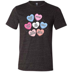 Sarcastic Heart Candies Shirt Unisex