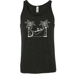 Skeleton Hammock Chilling Shirt Unisex