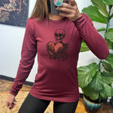 Long Sleeve Tee | Skeleton Hug