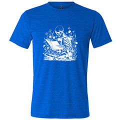 Skeleton Reading Shirt Unisex