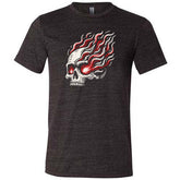 Skull With Burning Eyes Shirt Unisex