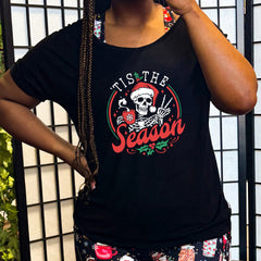 Tis The Season Skeleton Mug | Slouchy Tee