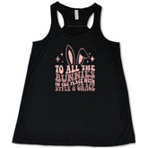 To All The Bunnies in the Place with Style and Grace Shirt
