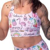Longline Bra | Unicorn
