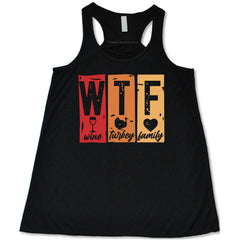 WTF Wine Turkey Family Shirt