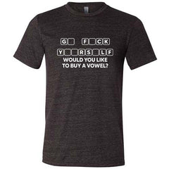Would You Like to Buy a Vowel? Shirt Unisex