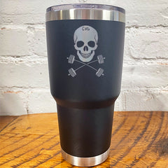 Tumbler | Skull & Barbell Crossbones