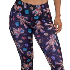 Voodoo Doll Leggings | Black