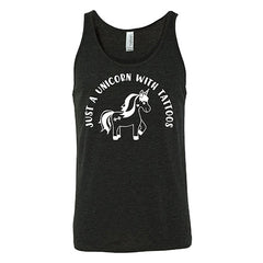 Just A Unicorn With Tattoos Shirt Unisex