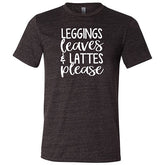 Leggings Leaves & Lattes Please Shirt Unisex