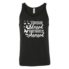 Stressed, Blessed, Butterfly Obsessed Shirt Unisex