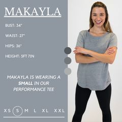 Performance Tee | Heather Grey