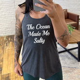 The Ocean Made Me Salty Shirt