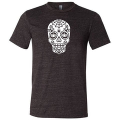 Skull With Pumpkin Eyes Shirt Unisex
