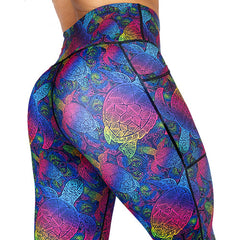 Rainbow Turtle Leggings