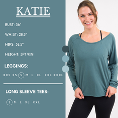 Long Sleeve Slouchy Tee | Sage Green