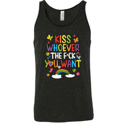 Kiss Whoever The Fuck You Want Shirt Unisex