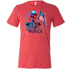 Murica Skeleton Shirt Unisex